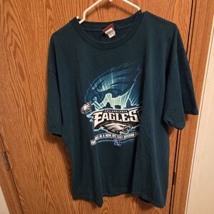 NFL Philadelphia Eagles 2003 NFC East Division Champions Shirt XL Men's